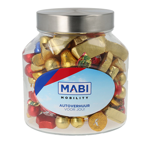 Bokaal Ovaal met Kerstchocolademix