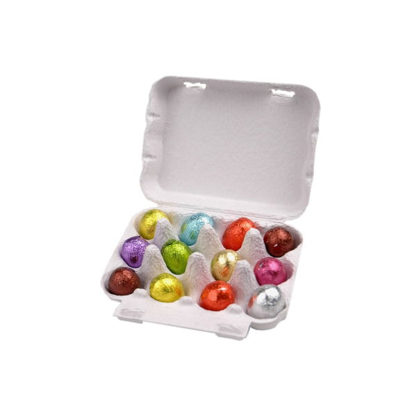 Eierdoosje met 12 Paaseitjes