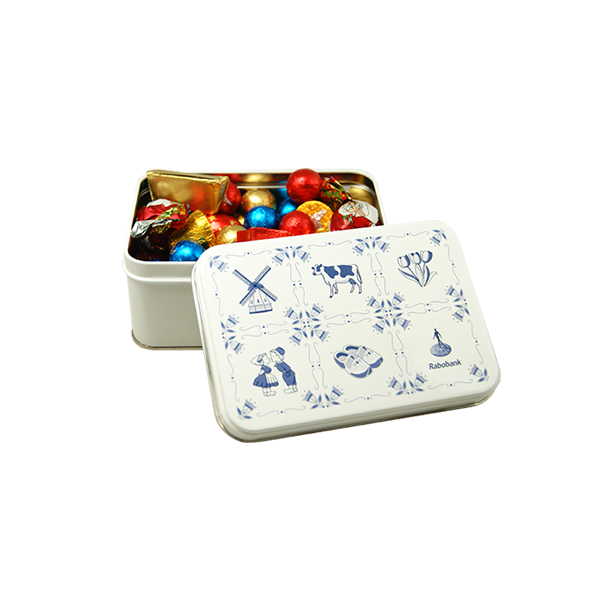 Rechthoekig snoepblikje