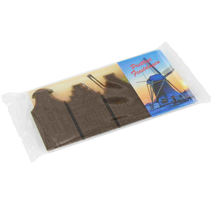 Chocolade gevelstraatje Kerst