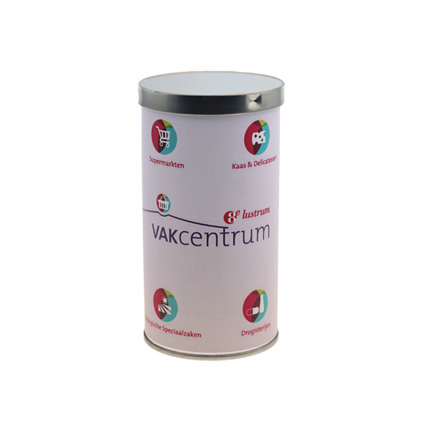 Conservenblik smal en hoog