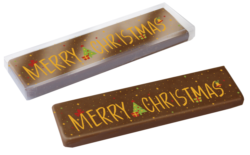 Chocolade cadeaureep Kerst