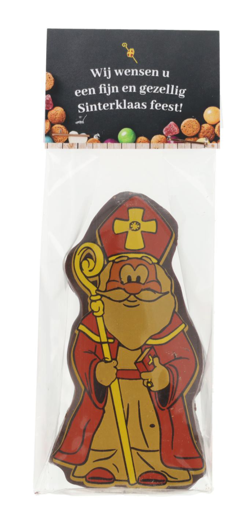 Kopkaartzakje met Sinterklaas