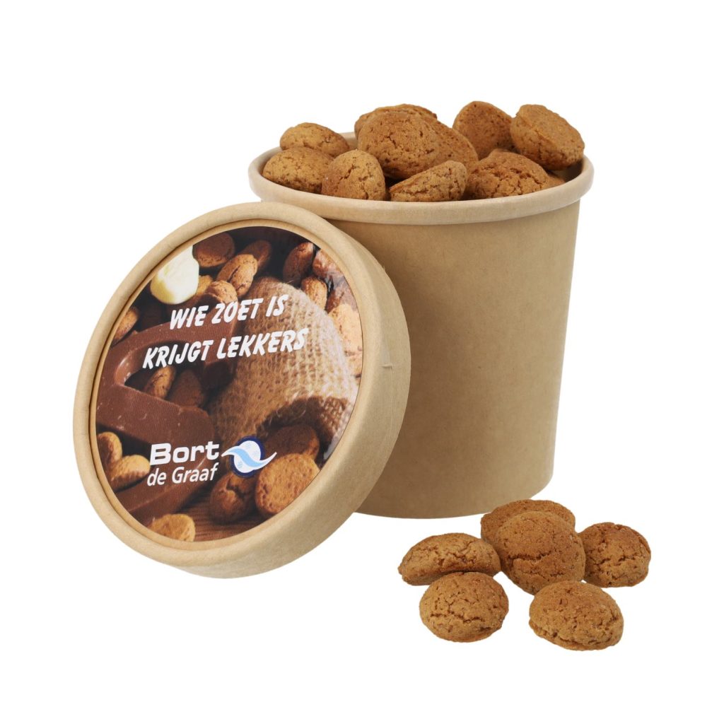 Kraft beker met kruidnoten, strooigoed of Sintschuimpjes