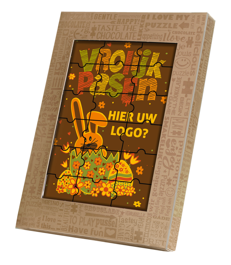 Chocolade puzzel Pasen